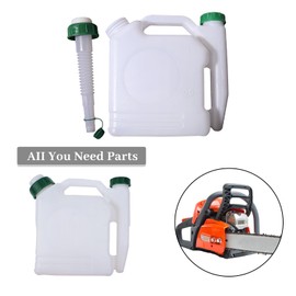HAISHINE 2-Stroke Engine Fuel Mixing Bottle Tank, 1.0L 2 Stroke Fuel Mixing Container 20:1/25:1/40:1/50:1, Small Gas Mixing Can for Chainsaw Trimmer (1L)