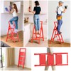 3 Step Ladder, Folding Step Stool with Wide Anti-Slip Pedal