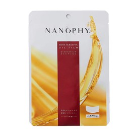 NANOPHY Moisturizing Oil Film Decollete Mask, Rose, 1 Set (3 Pieces)