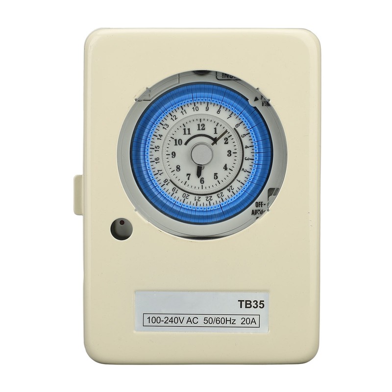 Mechanical Time Switch TB35N SPST 24 Hour 15 Minute Interval