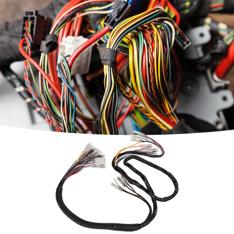 Vehicle Complete Main Electrical Wiring Harness with Connectors Automotive Replacement