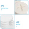 Abaodam 8Pcs Slide Fixing Screw Caps Plastic Replacement Covers for