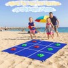 Giant Tic Tac Toe Bean Bag Toss Outdoor Games Double-Sided