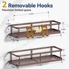 YASONIC Shower Caddy Adhesive, No Drill Bathroom Shower Organizers, with
