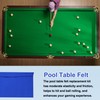 YELARXI Billiard Cloth Pool Table Felt, 9ft Professional Felt Replacement
