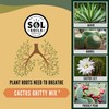 Sol Soils Cactus Gritty Potting Mix - Fast Draining, Peat