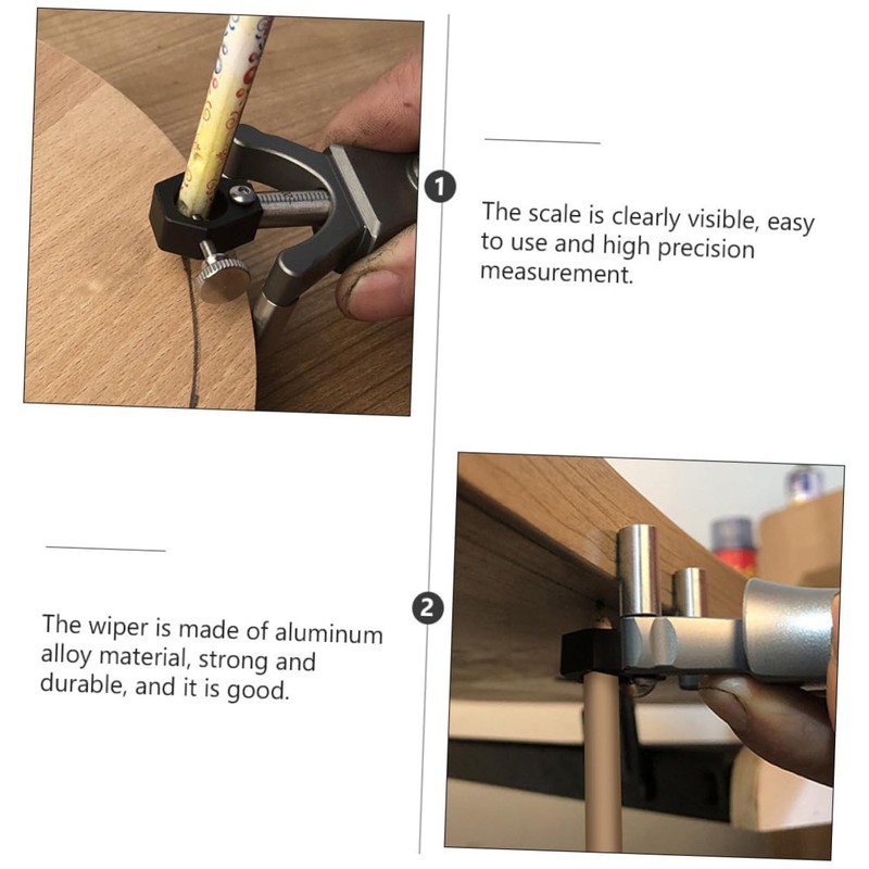 Operitacx Woodworking Tool Dovetail Marker Linear Arc Gauge Practical Wood