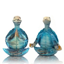 Irayin 2 Pieces Sea Turtle Decoration