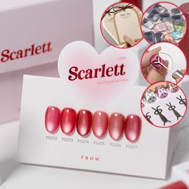 From the Nail Scarlet 6 types of individual items Red Magnet Gel / 프롬더네일 스칼렛 6종 단품 레드자석젤