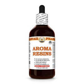 Aroma Resins Tincture, Made in Hawaii, All Natural, Vegan, Pure Liquid Extract - 4 fl.oz