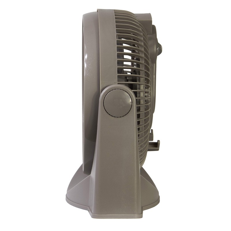 Air King 9530 9-Inch 3-Speed High Performance Pivot Fan, gray