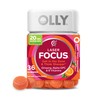 OLLY Laser Focus Gummy, Ginseng, Alpha GPC, B Vitamins, Berry