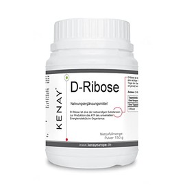 D Ribose contains Bioenergy RIBOSE (powder 150 g) | kenay Europe