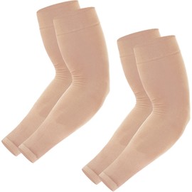 Arm Sleeves for Men Women Youth, UV Sun Protection, Tattoo Cover Up, Cooling, Compression Sports Sleeve - 2 & 4 Pairs