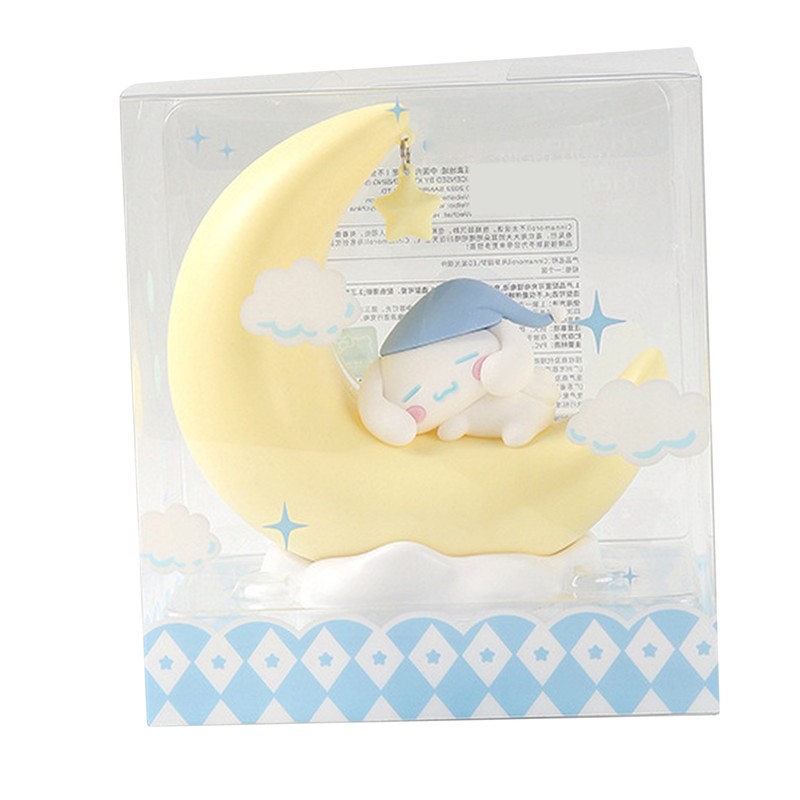 Cute Moonlight Night Lamp Sweet Dreams Crescent Moon LED Warm