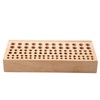 98 Holes Leather Craft Tool Wood Rack Wooden Punch Tool