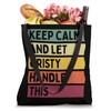 Keep Calm And Let Cristy Handle This Funny Custom Retro