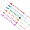 Curve Highlighter Set, Roller Dual Tip Curves Highlighter, Hand Account