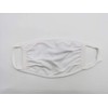 Unisex White Washable Reusable 2 Layer Cotton Face Mask for