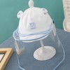 Baby Face Guard Removable Children Face Guard Hat Detachable Transparent