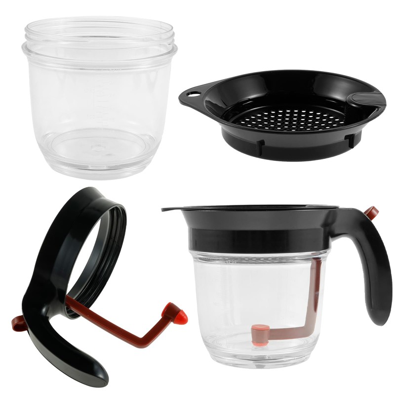 Fat Separator, Fat Strainer, Fat Separator with Bottom Release，Plastic Fat