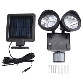 Aswalling 22 LED Dual Security Detector Solar Spot Light Motion Sensor Outdoor Floodlight