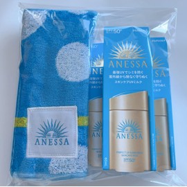 ANESSA ANESSA Perfect UV Skin Care Milk NA 2.4 fl oz (60 ml) + Towel