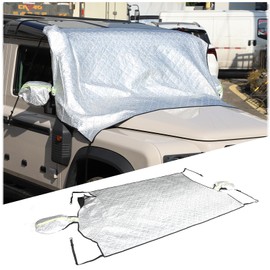 PIUGILH Frost Protection Car Windscreen for INEOS Grenadier 2020-2024, Car Windscreen Cover, Winter Sun Protection, 219 cm x 135 cm