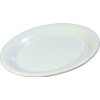 Carlisle FoodService Products Sierrus Melamine Serving Platter Oval Serving Tray,