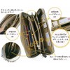 Wachifurudo Dayan Genuine Leather Art Round Bill Wallet Whisper in
