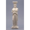 Generic Cast Alabaster Caryatid Erechtheion Acropolis Athens Sculpture