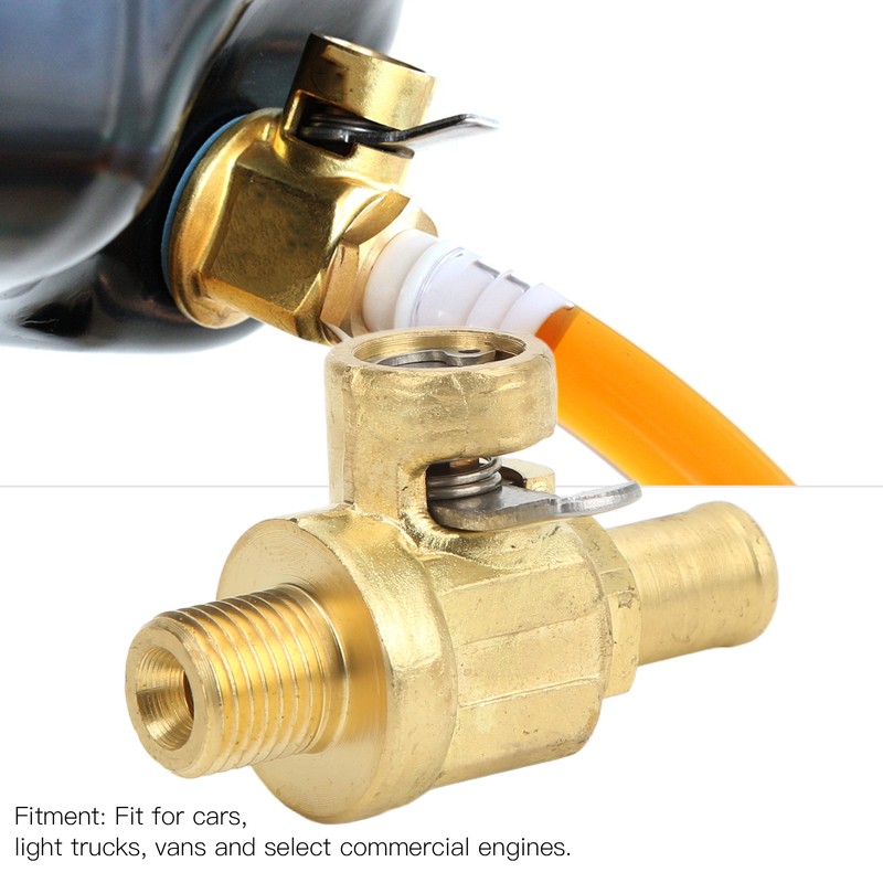 F103N Engine Oil Drain Valve Car Accessories with Nipple M12‑1.25