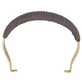 uxcell Metal Tea Pot Handle Internal Buckle Teapot Rope Wrapped U-Shape Handle Replacement for Span 3.5-4.5 Inch Ceramic Pottery Teapot Kettle Accessories Supplies, Gold/Brown