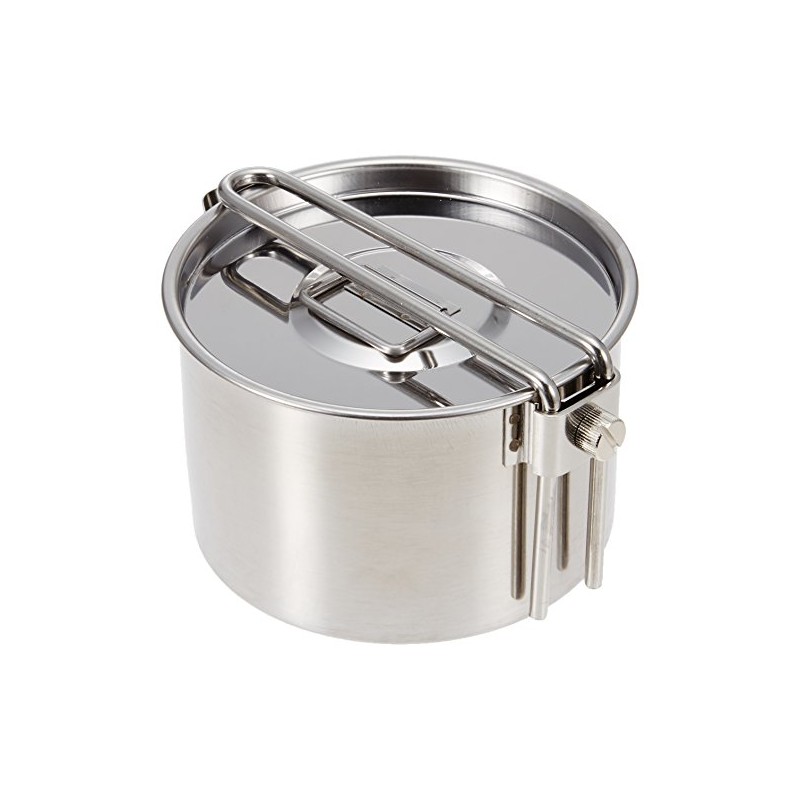 CAPTAIN STAG Camping Kettle Cooker Pot, 900ml M-7726