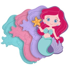 HiYZ Mermaid Ice Packs for Lunch Boxes - Reusable Kids Ice Packs - Quick Freeze, Space Saving, Long-Lasting Cooler for Lunch Box, Thin Ice Packs Ideal for Travel, Picnics, and School