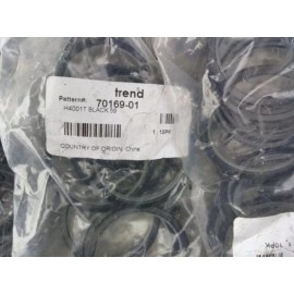 Trend 7016901 Decorative Hardware Binder H4001t Black 59 Bag of 10