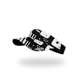 Waterproof Sports Visor Reflective Absorbent Ideal for Running Hiking Gym Efigie Black