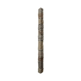 Universal Outside Corner for EverStone Faux Stone Siding Panels, 3"W x 3"D x 48"H, Charleston Color