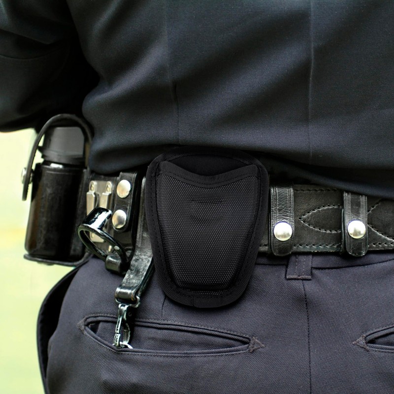 Open Top Handcuff Case, Handcuff Holder for Duty Belt, Nylon
