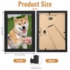 4 Pack Picture Frame, A5 Photo Frames Tabletop and Wall