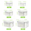 TBMAXS 6 Pack Fruit Storage Containers for Fridge, Produce Saver