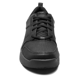 Nunn Bush Men's KORE Elevate Moccasin Toe Oxford, Black, 10.5