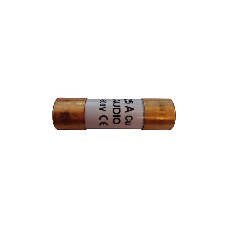Ahp Cylindrical Caps Gold Audio Fuse 14 x 51 mm
