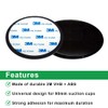 Ramtech Electronics 90mm Diameter Universal Dash Mount for Mobile Phones,