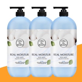 On the Body Real Moisture Warm Cotton Body Cleanser Large Size Moisturizing / 온더바디 리얼 모이스처 웜 코튼 바디클렌저 대용량 보습