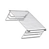 Kisangel Barbecue Warming Rack Raised Grill Rack Bbq Stainless Steel