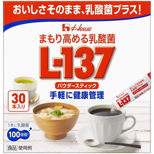 House Mamori Enhancing Lactic Acid Bacteria L-137 Powder Stick (30