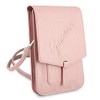 Guess Saffiano Script Bag GUWBRSAVSPI Pink