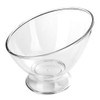 DOITOOL Plastic Angled Bowls Clear Serving Bowls Japanese Salad Dish