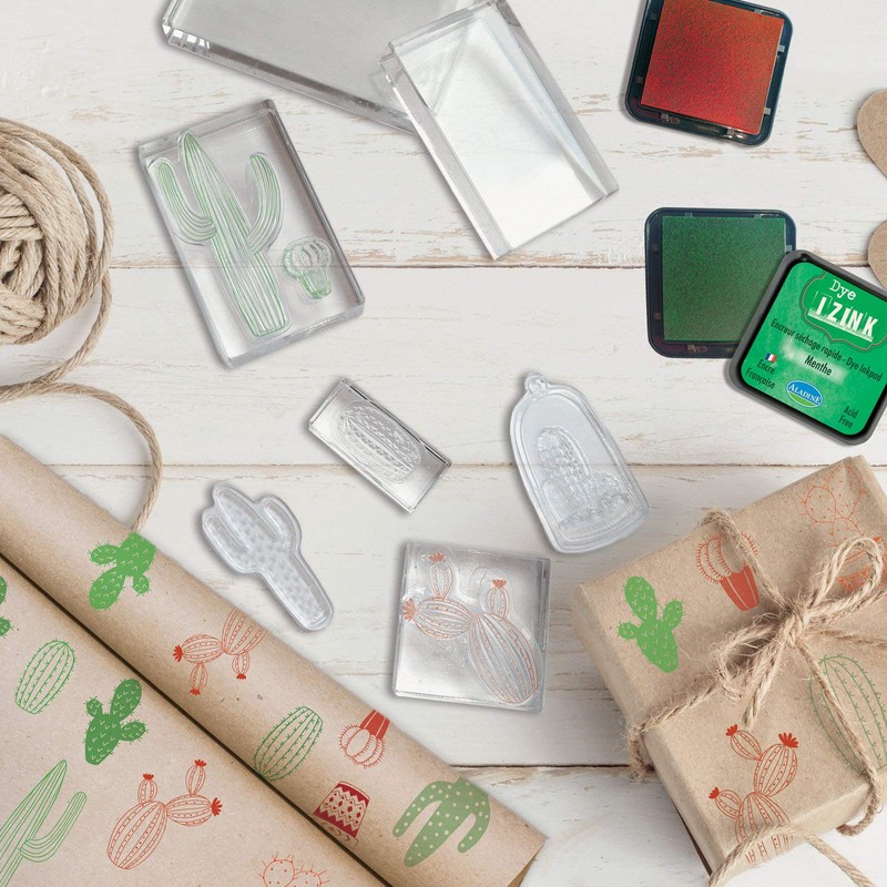 Aladine 04222 Stampo Clear gramines